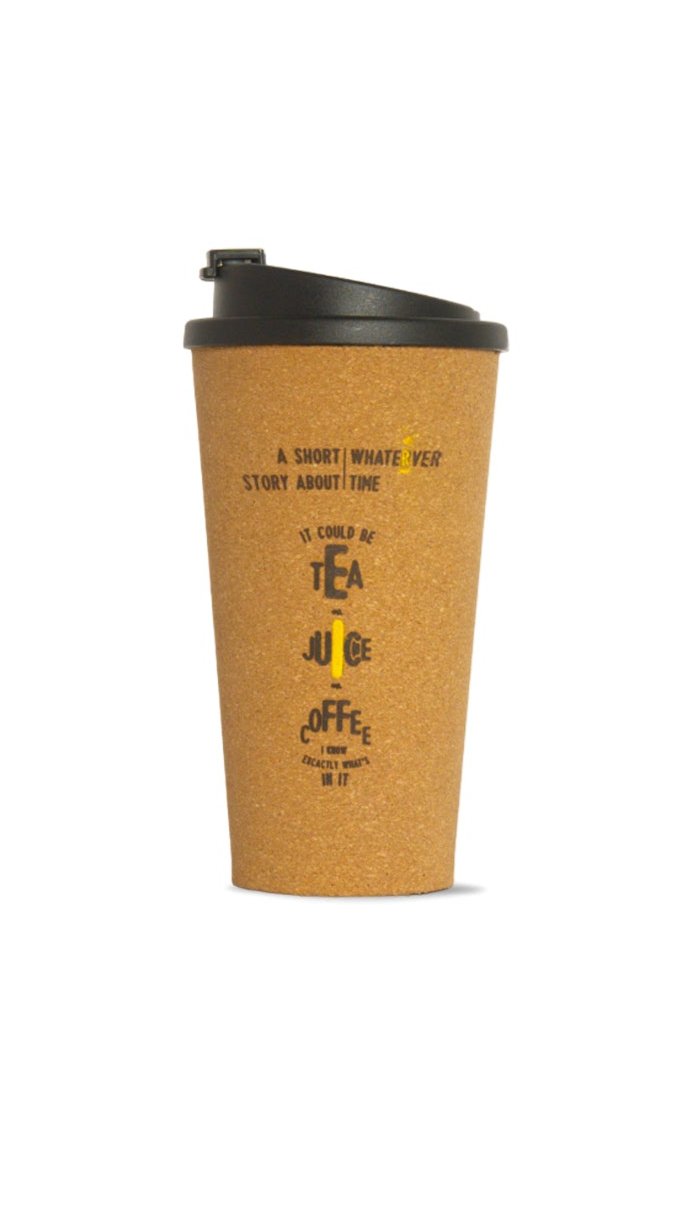 AMKA Insulated Cork Travel Mug