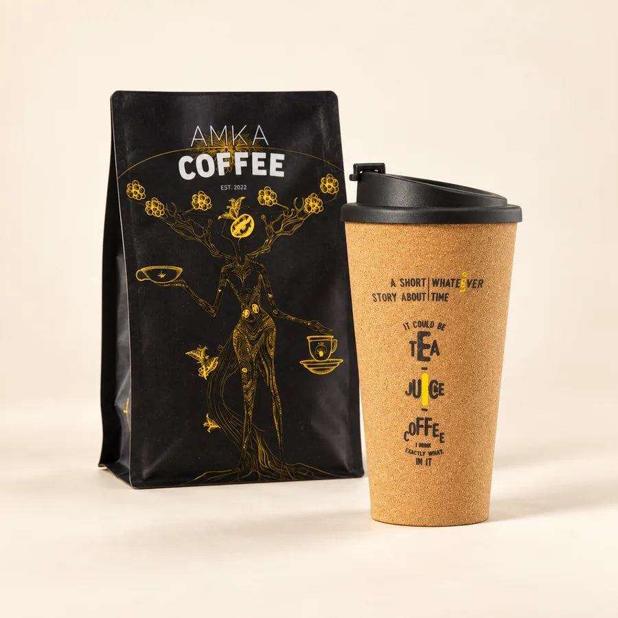 Coffee on the move, the 2 products together