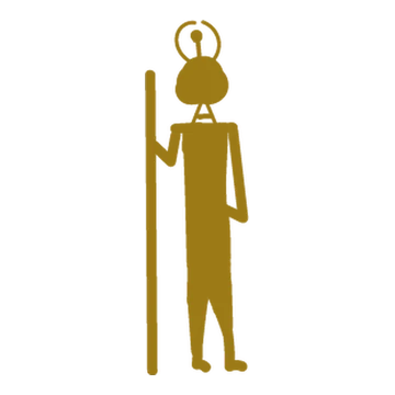 NG’ET, the standing figure